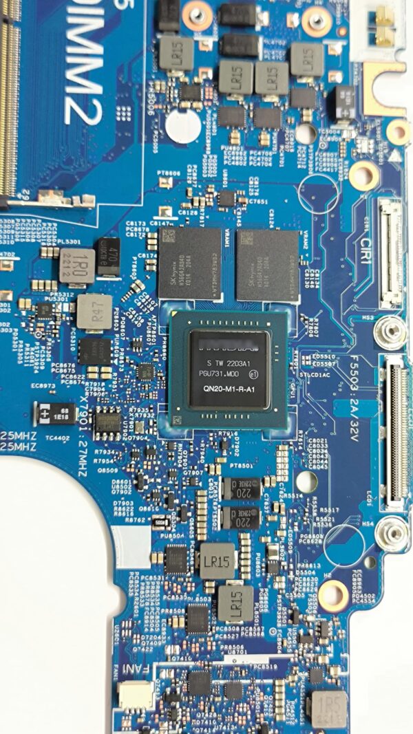 F-HONG ELECTRONIC CO LIMITED Replacement Laptop Motherboard System Board CPU Mainboard for Dell Latitude 5530 with i7-1265U MX550 2GB 213117-1 DIS 0N48XP N48XP CN-0N48XP Test OK, Blue - Image 8