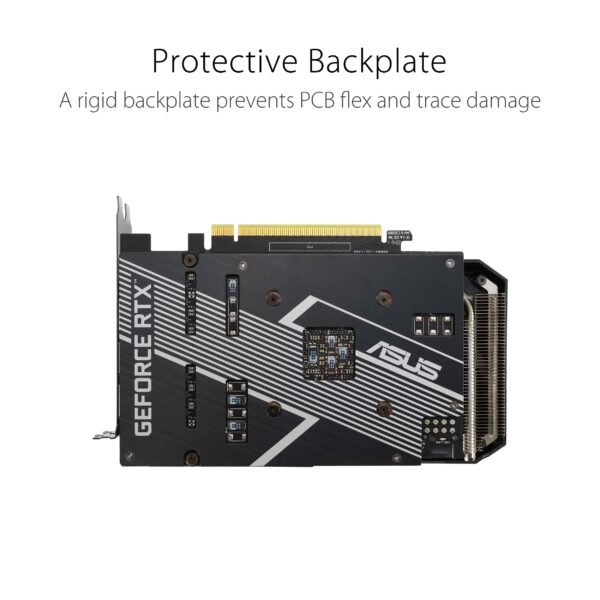 Asus Dual GeForce RTX™ 3060 OC Edition 8GB GDDR6 (PCIe 4.0, 8GB GDDR6, HDMI 2.1, DisplayPort 1.4a) (Renewed) - Image 7