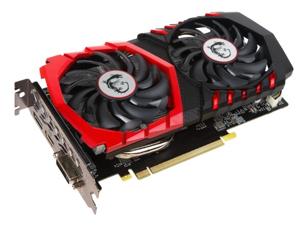 MSI Gaming GeForce GTX 1050 Ti 4GB GDRR5 128-bit HDCP Support DirectX 12 TORX 2.0 Fan Graphics Card (GTX 1050 TI Gaming X 4G) (Renewed) - Image 2