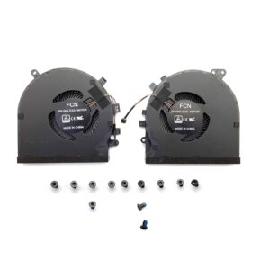 Prefer Warehouse CPU+GPU Cooling Fan Compatible with Razer Blade 15 Base (2018-2020) RZ09-027 RZ09-0270 RZ09-0300 RZ09-03009E97 RZ09-0328 RZ09-03287E72 DFS501105PR0T DFS5K121142621 5V