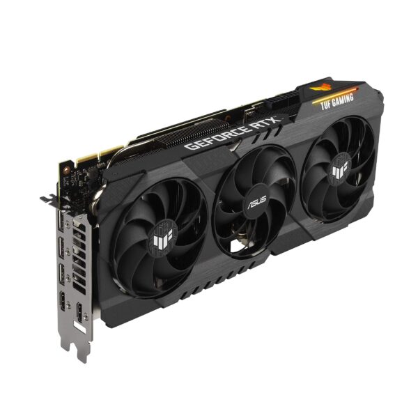 ASUS TUF Gaming NVIDIA GeForce RTX 3090 OC Edition Graphics Card- PCIe 4.0, 24GB GDDR6X, HDMI 2.1, DisplayPort 1.4a, Dual Ball Fan Bearings (Renewed) - Image 6