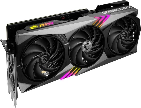 MSI Gaming GeForce RTX 4070 Ti 12GB GDRR6X 192-Bit HDMI/DP Nvlink Tri-Frozr 3 Ada Lovelace Architecture Graphics Card (RTX 4070 Ti Gaming X Trio 12G) (Renewed) - Image 3