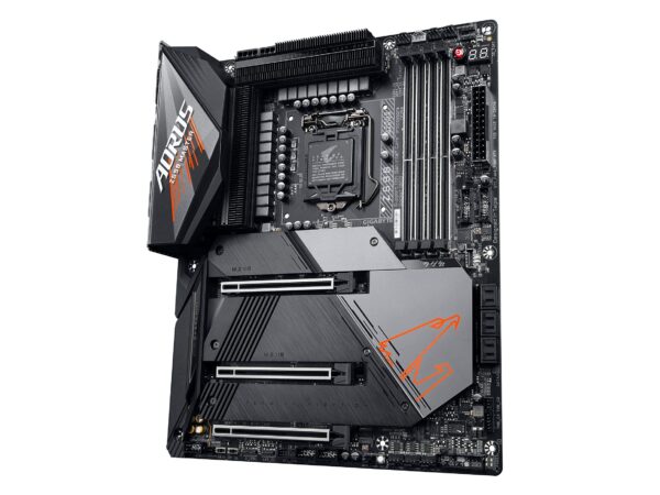 GIGABYTE Z590 AORUS Master (LGA 1200/Intel Z590/ATX/Triple M.2/PCIe 4.0/USB 3.2 Gen2X2 Type-C/Intel WiFi 6E/AQUANTIA 10GbE LAN/Gaming Motherboard) (Renewed) - Image 2