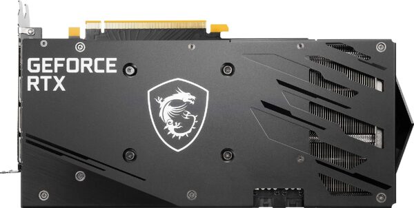 MSI Gaming GeForce RTX 3060 Ti LHR 8GB GDRR6 256-Bit HDMI/DP Nvlink Torx Fan 4 RGB Ampere Architecture OC Graphics Card (RTX 3060 Ti Gaming X 8G LHR) (Renewed) - Image 3