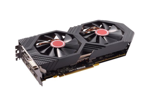 XFX Radeon RX 580 GTS XXX Edition 1386MHz OC+, 8GB GDDR5, VR Ready, Dual BIOS, 3xDP HDMI DVI, AMD Graphics Card (RX-580P8DFD6) (Renewed) - Image 2