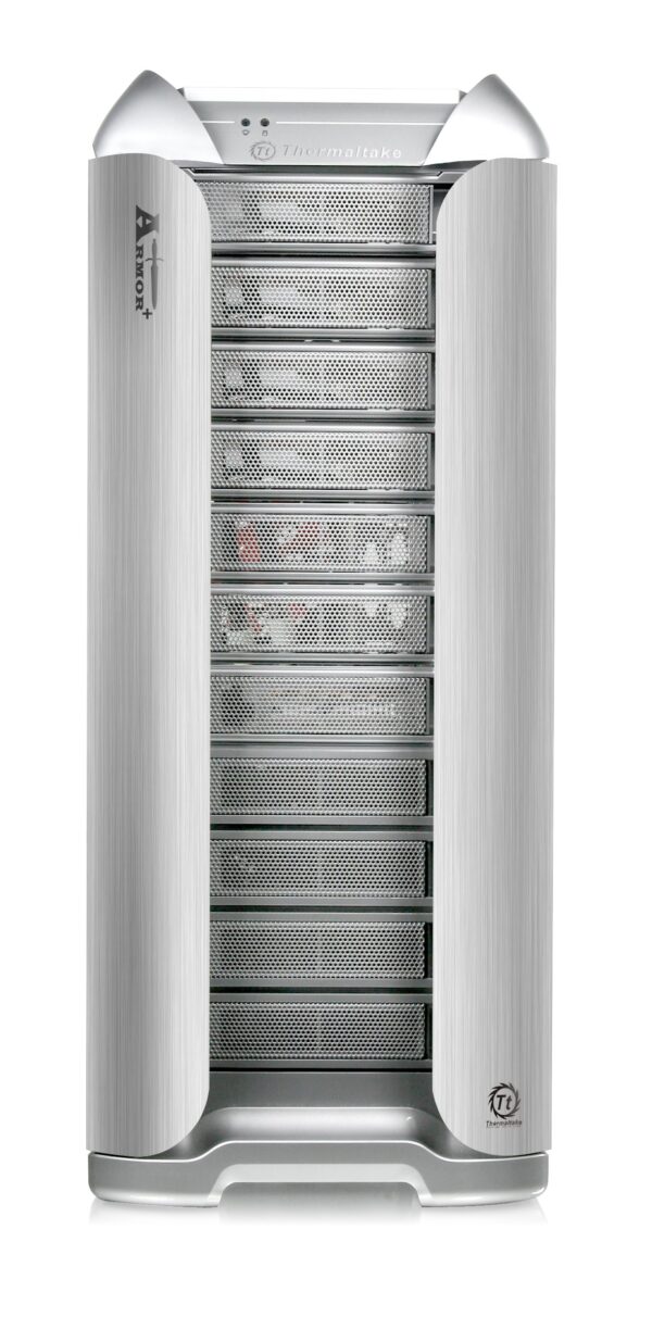 Thermaltake Armor+ VH6000SWA W 25CM Fan Window Full Tower 10 PCI System Cabinet - Aluminum