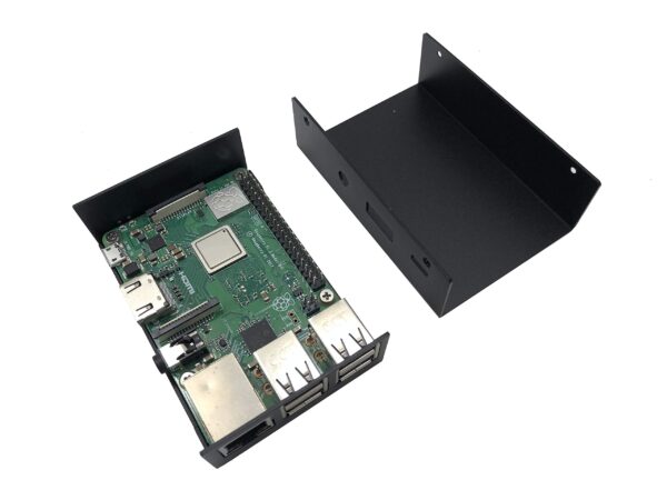 Micro Connectors Aluminum Raspberry Pi 3 Case for Model B B+ with Heatsinks and UL Approved On/Off Switch 5V/2.5A Power Supply Adapter - Blue (RAS-03BLPWR-PI) - Image 5