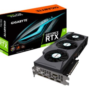 Gigabyte GeForce RTX 3080 EAGLE OC 10G Graphics Card, 3x Windforce Fans, 10GB 320-bit GDDR6X, GV-N3080EAGLE OC-10GD Video Card (Renewed)