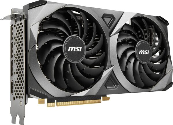 MSI Gaming GeForce RTX 3060 Ti LHR 8GB GDRR6X, 256-Bit, HDMI/DP, Nvlink, Torx Fan 3, Ampere Architecture OC Graphics Card (RTX 3060 TI Ventus 2X 8GD6X OC) (Renewed) - Image 4