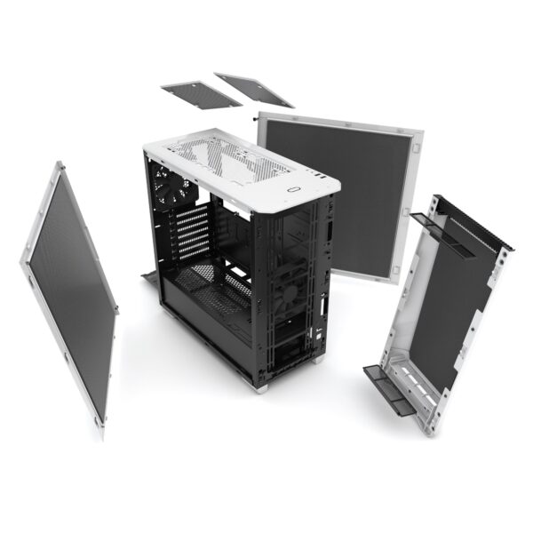 Phanteks Eclipse Series P400S Silent Edition, Steel ATX Mid Tower Case Glacier White PH-EC416PSC_WT - Image 9
