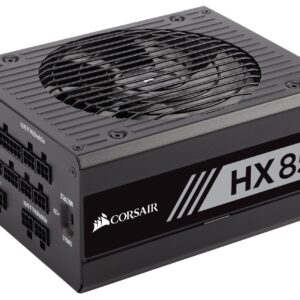 CORSAIR HX Series, HX850, 850 Watt, 80+ Platinum Certified, Fully Modular Power Supply (Renewed)
