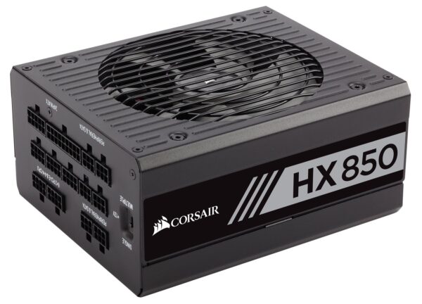 CORSAIR HX Series, HX850, 850 Watt, 80+ Platinum Certified, Fully Modular Power Supply (Renewed)