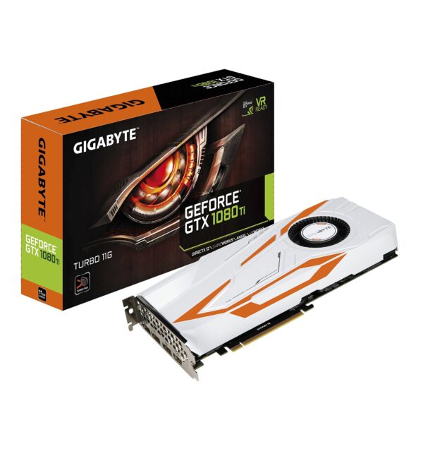 Gigabyte GV-N108TTURBO-11GD AORUS GeForce GTX 1080 Ti Turbo 11G Graphic Cards (Renewed)