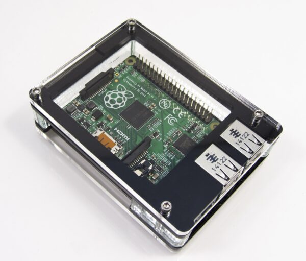 Zebra Deep - Case for Raspberry Pi B+ and 2B (Black Ice) ~ C4Labs - Image 6