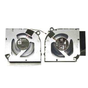 BestParts New CPU+GPU Cooling Fan Replacement for ACER Predator Helios Neo 16/18 (PHN16-71 PHN18-71), P/N: 23.QLTN7.001 23.QLTN7.002 (AeroBlade Metal Fan Blades +ABS Fan Blades) 12v