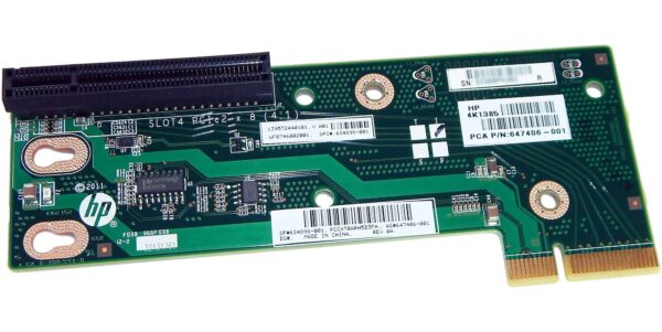 HP DL380e Low Profile PCIe Riser Board 684898-001 647406-001 (Renewed)