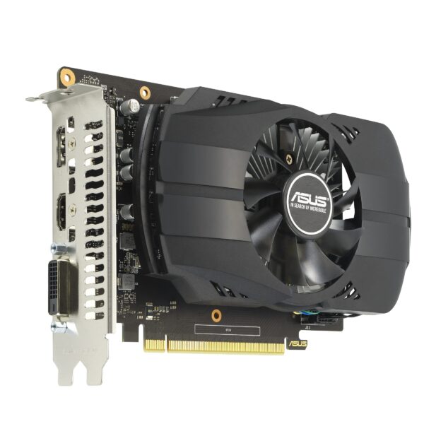 ASUS Phoenix NVIDIA GeForce GTX 1650 OC Edition Gaming Graphics Card (PCIe 3.0, 4GB GDDR6 Memory, HDMI 2.0, DisplayPort 1.4a, DVI-D, Dual Ball Fan Bearings, Auto-Extreme) (Renewed) - Image 5
