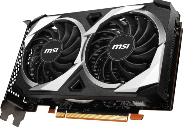 MSI Gaming AMD Radeon RX 6500 XT 64-bit 4GB GDDR6 DP/HDMI PCIe 4 Torx Twin Fans FreeSync DirectX 12 VR Ready OC Graphics Card (RX 6500 XT MECH 2X 4G OC) (Renewed) - Image 4