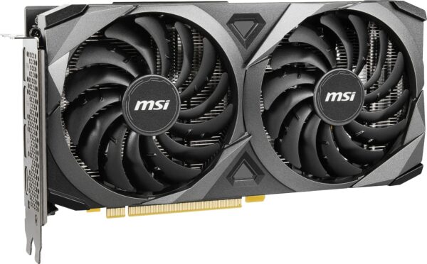 MSI Gaming GeForce RTX 3060 8GB GDRR6 128-Bit HDMI/DP PCIe 4 Torx Twin Fan Ampere OC Graphics Card (RTX 3060 Ventus 2X 8G OC) (Renewed) - Image 3