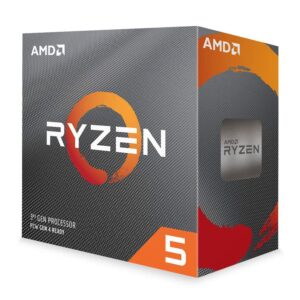 AMD Ryzen 5 3600 6-Core, 12-Thread Unlocked Desktop Processor with Wraith Stealth Cooler (Renewed)