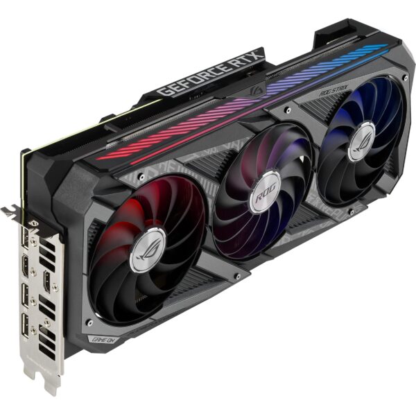ASUS ROG Strix NVIDIA GeForce RTX 3070 V2 OC Edition Gaming Graphics Card (PCIe 4.0, 8GB GDDR6, LHR, HDMI 2.1, DisplayPort 1.4a, Axial-tech, 2.9-Slot, Super Alloy Power II, GPU Tweak II) (Renewed) - Image 6
