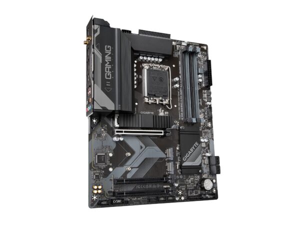 GIGABYTE B760 Gaming X AX DDR4 (LGA 1700/ Intel/ B760/ ATX/ DDR4/ Triple M.2/ PCIe 4.0/ Front USB 3.2 Gen2X2 Type-C/WiFi 6E/ 2.5GbE LAN/Q-Flash Plus/PCIe EZ-Latch/Gaming Motherboard) (Renewed) - Image 3