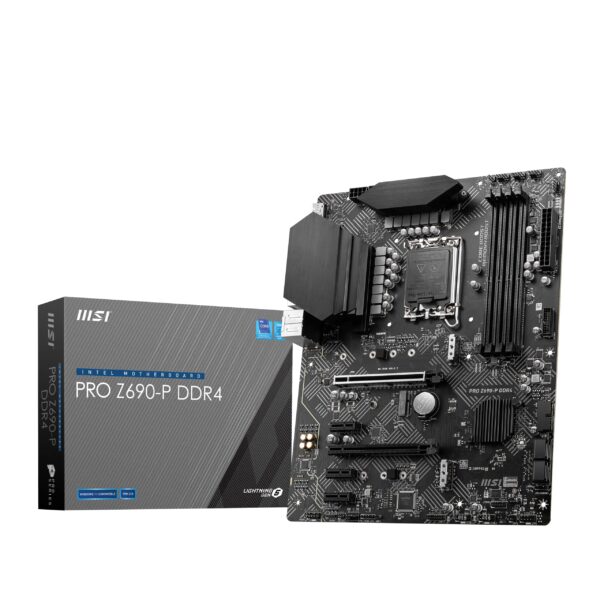 MSI PRO Z690-P DDR4 ProSeries Motherboard (ATX, 12th Gen Intel Core, LGA 1700 Socket, DDR4, PCIe 4, CFX, M.2 Slots, Wi-Fi 6E) (Renewed)