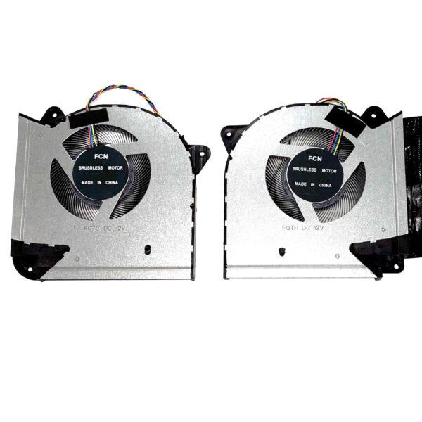 BestParts New Genuine CPU+GPU Cooling Fan Replacement for ASUS ROG Strix Scar 17 SE 2022 (G733CM G733CW G733CX), P/N: 13NR0DB0P01011 13NR0DB0P02011 (Only fit for 2022 Version)