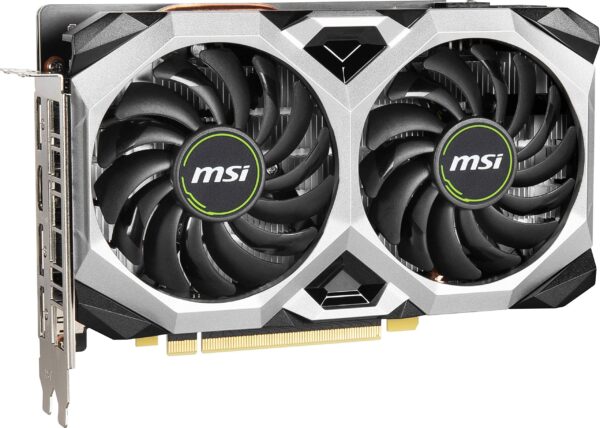 MSI Gaming GeForce GTX 1660 Super 192-bit HDMI/DP 6GB GDRR6 HDCP Support DirectX 12 Dual Fan VR Ready OC Graphics Card (GTX 1660 Super VENTUS XS OC) (Renewed) - Image 3