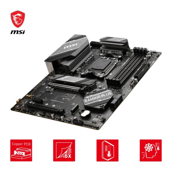 MSI B650 GAMING PLUS WIFI motherboard AMD B650 Socket AM5 ATX (Renewed) - Image 4