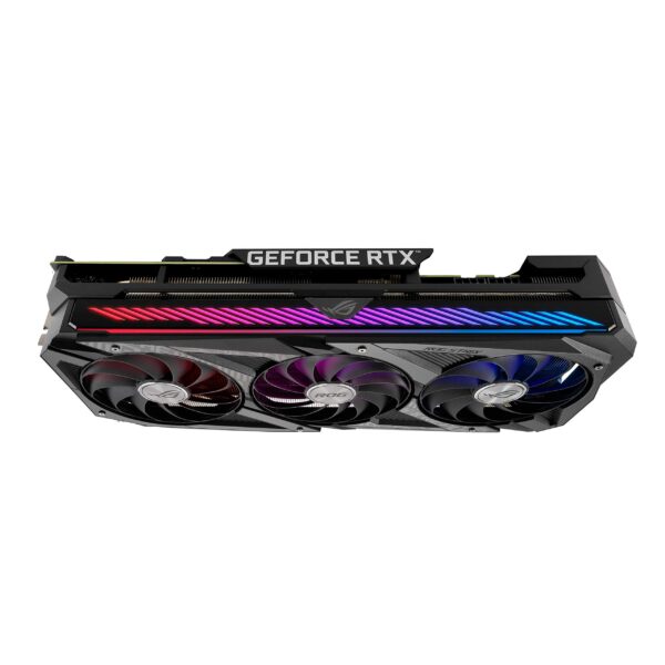 ASUS ROG STRIX NVIDIA GeForce RTX 3060 Ti OC Edition Gaming Graphics Card PCIe 4.0, 8GB GDDR6, HDMI 2.1, DisplayPort 1.4a, Axial-Tech Fan Design, 2.9-Slot, Super Alloy Power II, GPU Tweak II (Renewed) - Image 4