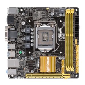 ASUS H87I-PLUS LGA 1150 Intel H87 Mini ITX Motherboard (Renewed)