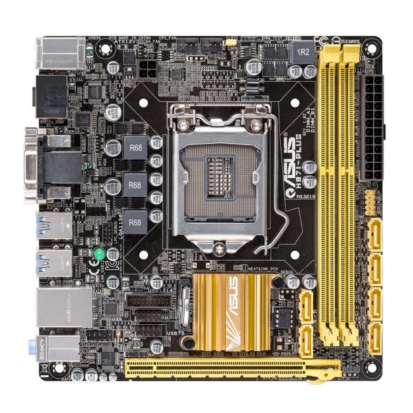ASUS H87I-PLUS LGA 1150 Intel H87 Mini ITX Motherboard (Renewed)