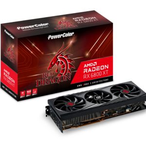 PowerColor AMD Radeon RX 6800 XT Gaming Graphics Card with 16GB GDDR6, Raytracing, PCIe 4.0, HDMI 2.1, AMD Infinity Cache (Renewed)