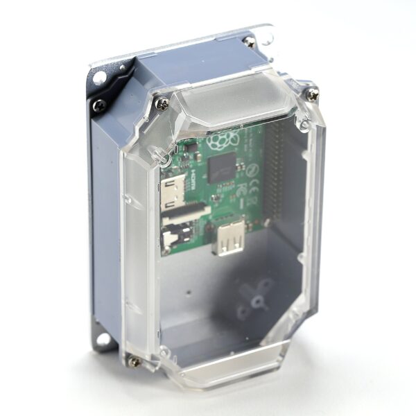 Rubicon Starter Kit IP67 Weatherproof Enclosure with Gray and Clear Deep Covers for Raspberry Pi, Arduino, or BeagleBone - Image 2