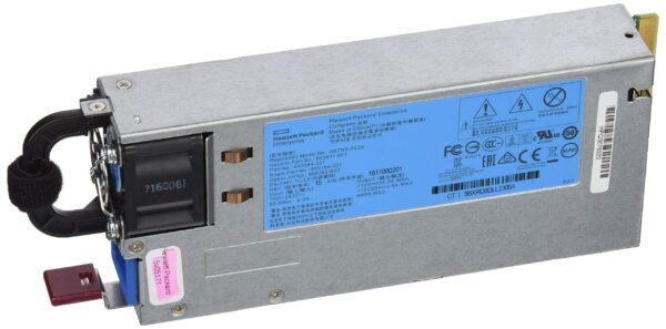 HP 660184-001 460W 1U HE Power Supply- 656362-B21, 643931-001, 643954-001