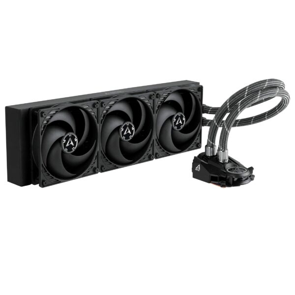 ARCTIC Liquid Freezer II 360 - Multi Compatible CPU AIO Water Cooler, Compatible with Intel & AMD, Efficient PWM Controlled Pump, CPU Cooler, AIO Cooler, CPU Liquid Cooler - Black
