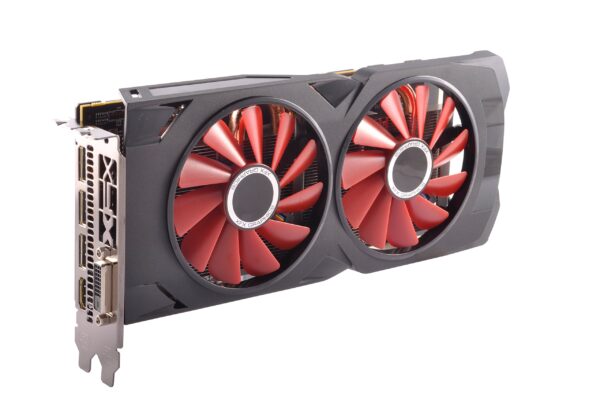 XFX Radeon RX 570 RS Graphics Card Black/Red (RX-570P427D6) (Renewed) - Image 2