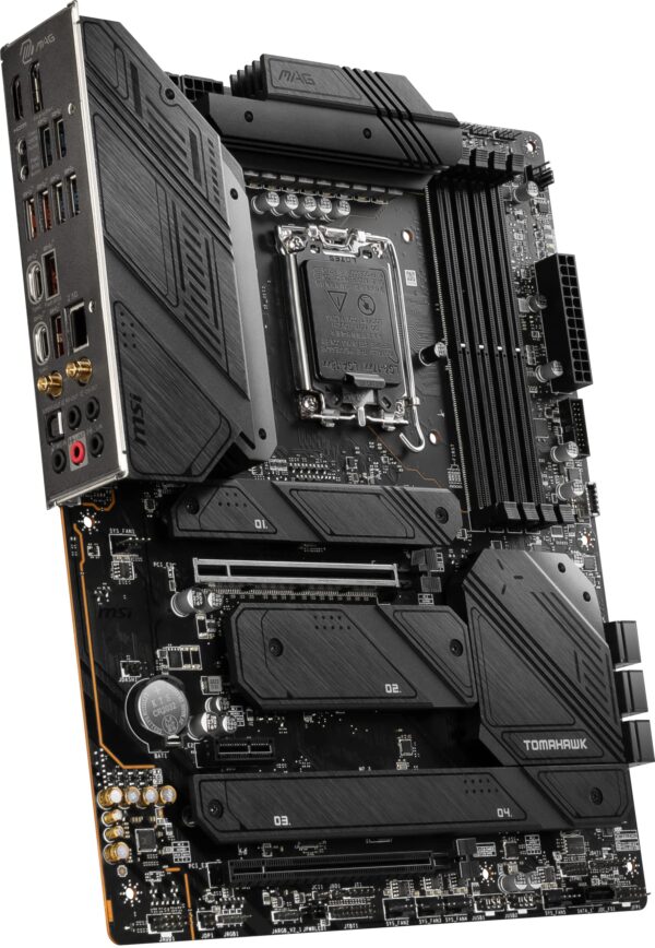 MSI MAG Z790 Tomahawk WiFi Computer Gaming Motherboard (Supports 12th/13th Gen Intel Processors, LGA 1700, DDR5, PCIe 5.0, M.2, USB 3.2 Gen2, Wi-Fi 6E, ATX) Intel Gaming PC Motherboards (Renewed) - Image 4