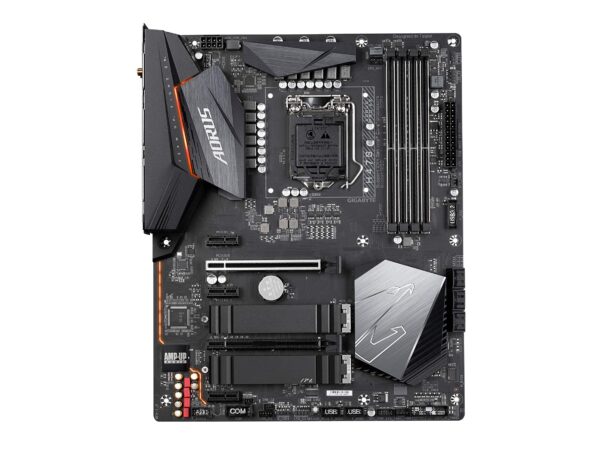 Gigabyte H470 AORUS PRO AX (LGA1200/INTEL/H470/ATX/SATA 6Gb/s/USB3.2 Gen 2/WiFi 6/2.5 GbE LAN/HDMI/DP/Dual M.2/DDR4/Motherboard) (Renewed) - Image 2