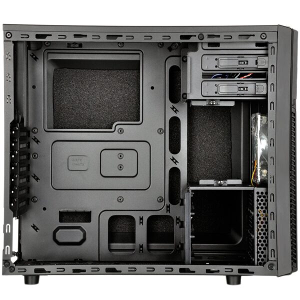 Silverstone SST-PS11B-Q - Precision Midi Tower ATX Silent Computer Case, Black - Image 3