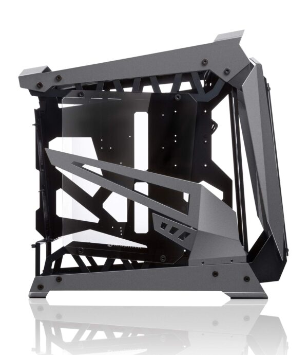 RAIJINTEK NYX PRO Titan Open Frame Alu. PC Case, Tempered Glass, Flip Open Top & Front Panel, max. 496mm VGA Card, max. 2.5 SSD×4, max. 12025 Fanx6, PCI Express Gen3 Riser Card (0R20B00182) - Image 5