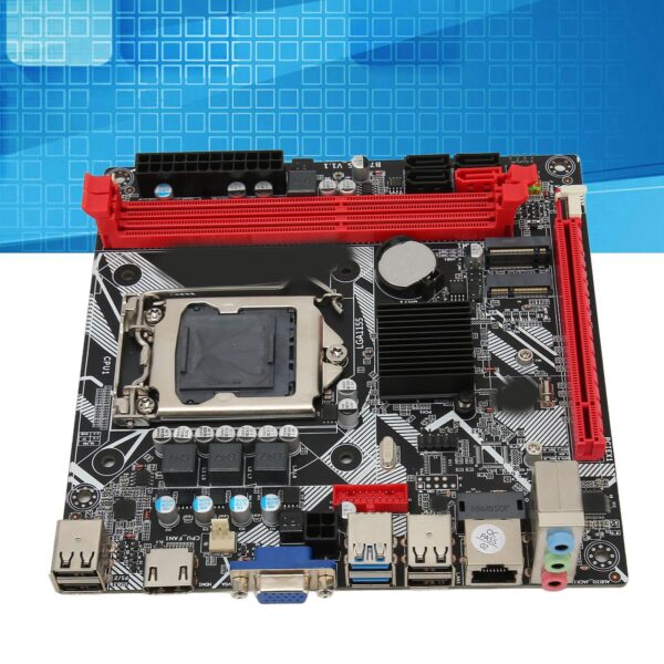 B75 MS Motherboard, LGA 1155 Motherboard WiFi M.2 HD Multimedia Interface Support DDR3 Memory PCle 16X NVME M.2 USB3.0 SATA2.0 for Office - Image 2