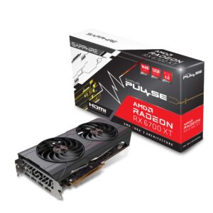 Sapphire Technology Pulse AMD Radeon RX 6700 XT Gaming Graphics Card with 12GB GDDR6, AMD RDNA 2 (11306-02-20G) (Renewed)