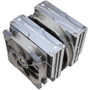 Thermalright FC140 CPU Air Cooler, 5 Heat Pipes, TL-C12 PRO-G and TL-D14X PWM Fan, Aluminium Heatsink Cover, AGHP Technology, for AMD AM4/AM5/Intel LGA 1150/1151/1155/1156/1200/2011/2066/1700