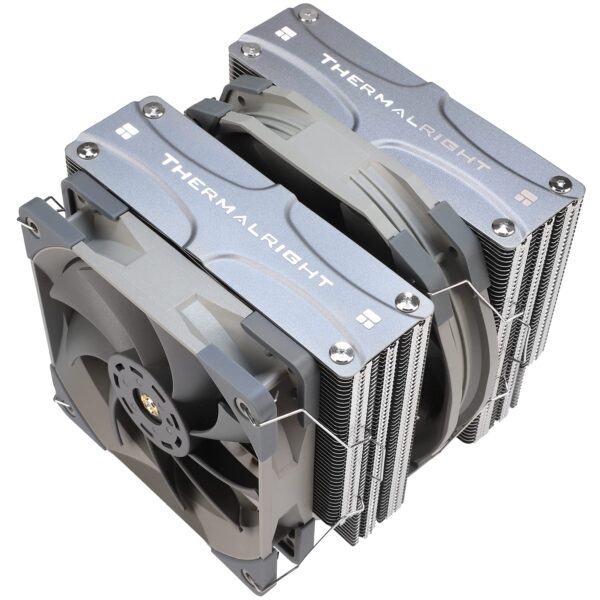Thermalright FC140 CPU Air Cooler, 5 Heat Pipes, TL-C12 PRO-G and TL-D14X PWM Fan, Aluminium Heatsink Cover, AGHP Technology, for AMD AM4/AM5/Intel LGA 1150/1151/1155/1156/1200/2011/2066/1700