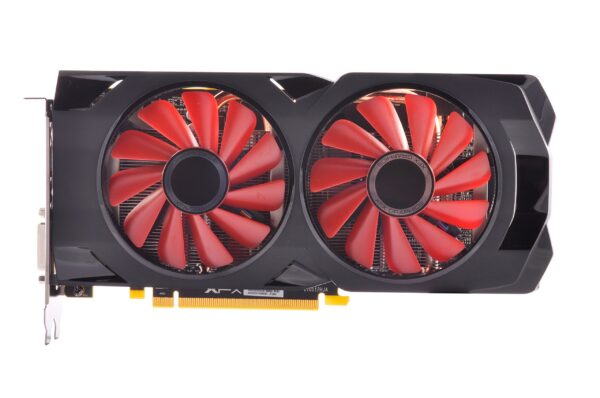XFX Radeon RX 570 RS Graphics Card Black/Red (RX-570P427D6) (Renewed) - Image 3