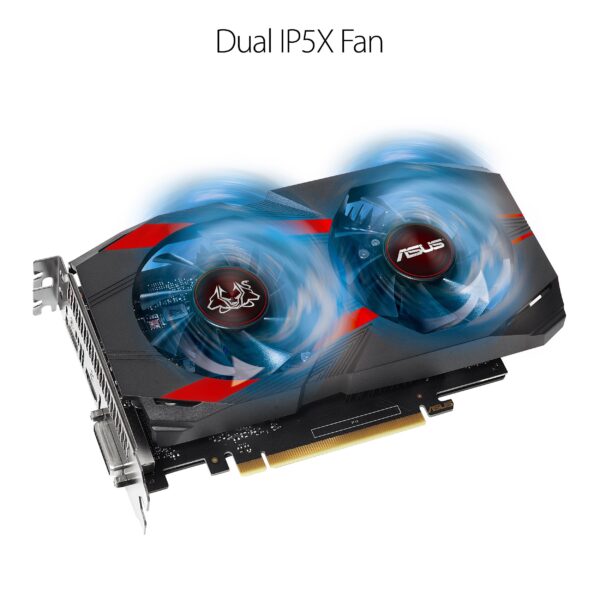 ASUS Geforce GTX 1050 OC Edition 2GB GDDR5 DVI-D HDMI DP 1.4 Gaming Graphics Card Graphic Cards CERBERUS-GTX1050-O2G (Renewed) - Image 4