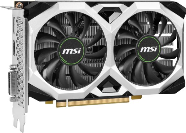 MSI Gaming GeForce GTX 1650 128-Bit HDMI/DP/DVI 4GB GDRR6 HDCP Support DirectX 12 VR Ready OC Graphics Card (GTX 1650 D6 Ventus XS OCV3), Black (Renewed) - Image 4