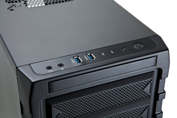 Xigmatek Mid-ATX Tower Case Asgard 381 (Orange) - Image 9